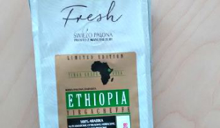 Opakowanie kawy Ethiopia Yirgacheffe z MKCafe Fresh