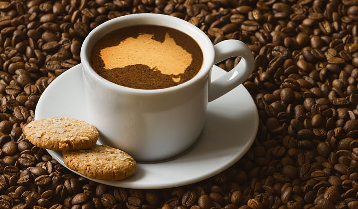 Kawa australijska - rys historyczny