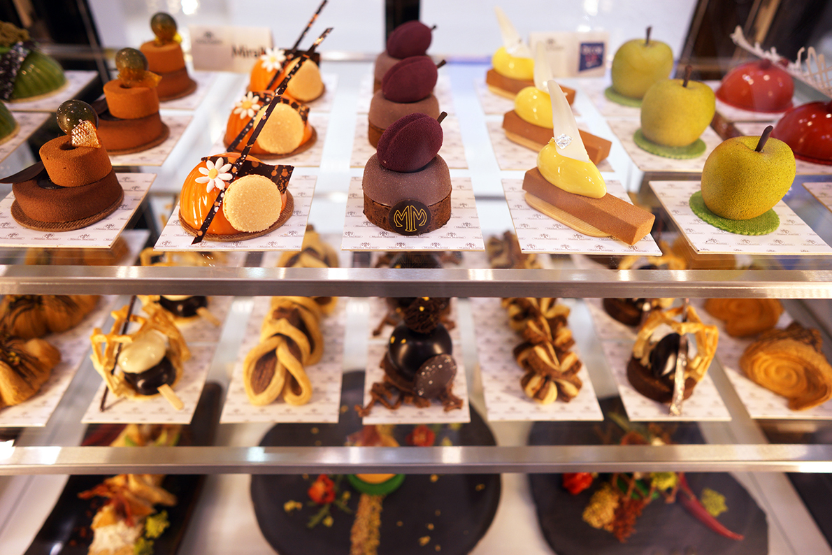 Jeśli kawa to i słodkości, które cieszyły oko.