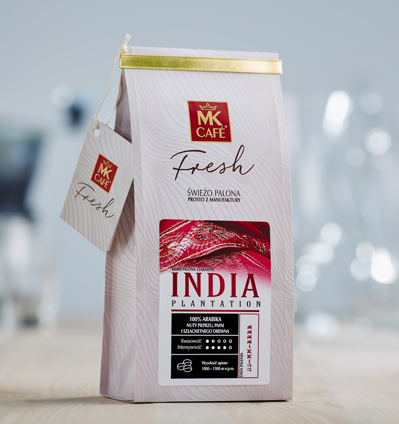 Kawa India Plantation z MK Cafe Fresh (ziarnista)