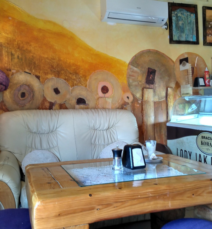 Kawa z widokiem na Bieszczady