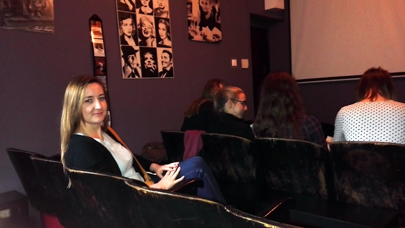 Kawiarnia filmowa "W starym kadrze" w Gdańsku