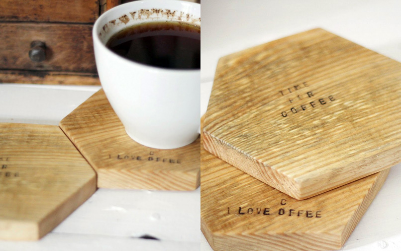 Kawa we wnętrzach &ndash; podstawki pod kubki