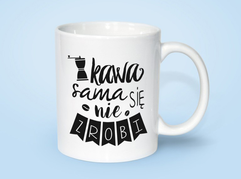 Kubek kawa sama się nie zrobi
