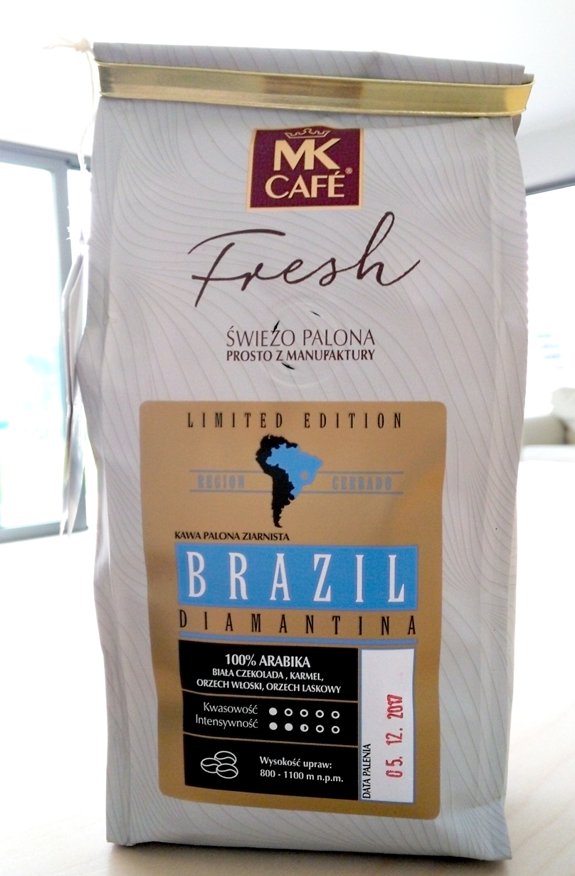 Brazil Diamantina &ndash; recenzja kawy z MK Cafe Fresh