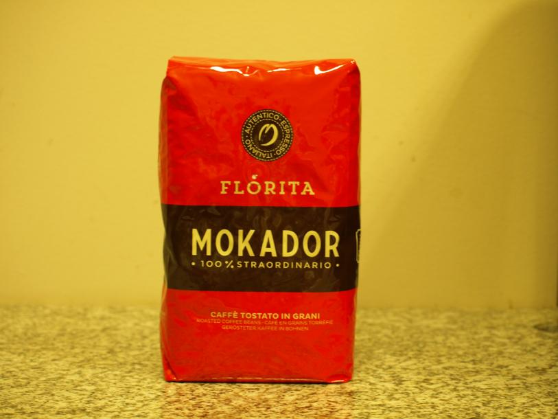 Jedna z kaw firmy Mokador - FLORITA.