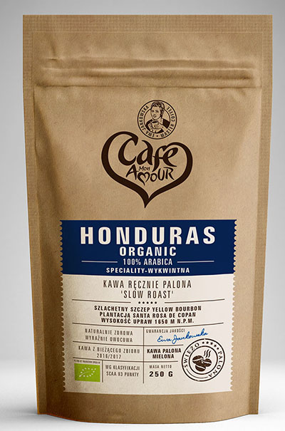 Kawa zielona Arabica z Hondurasu specjality wykwintna