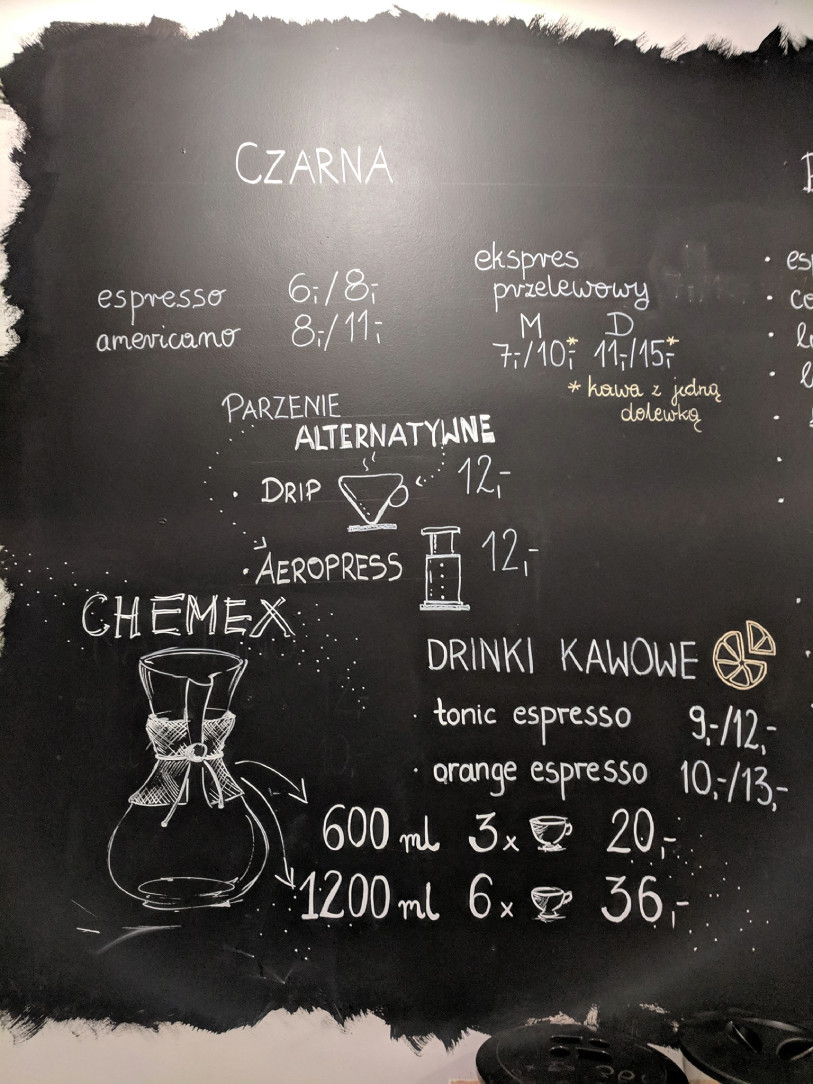 Kawy alternatywne w Coffee Station