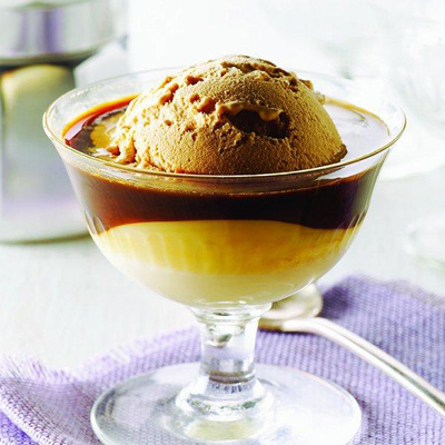 Kawa na lato - espresso affogato