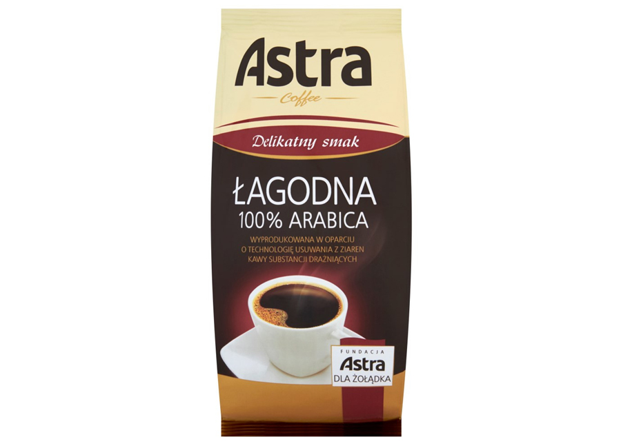 Recenzja kawy Astra łagodna - Delikatny smak