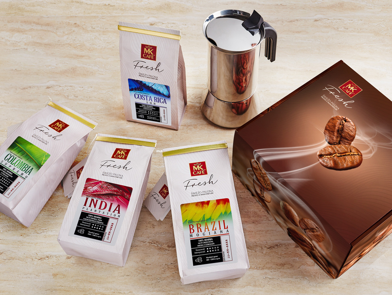 Prezent dla kawosza &ndash; Zestaw kaw z Manufaktury MK Cafe Fresh