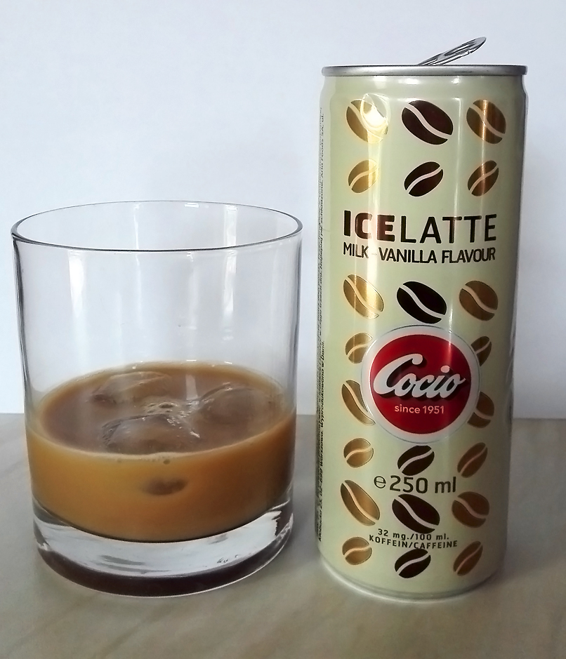 Mrożona kawa z puszki - Icelatte Milk Vanilla Cocio