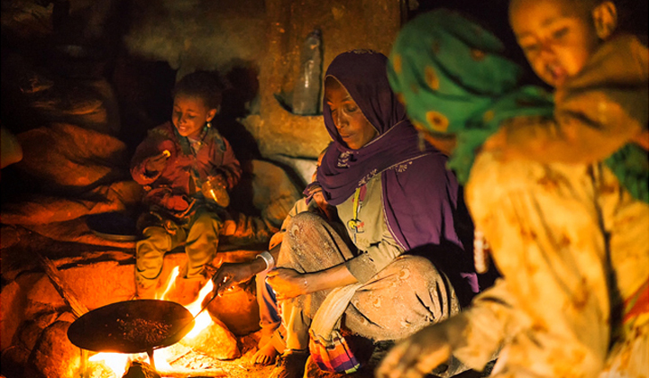 Etiopska ceremonia parzenia kawy