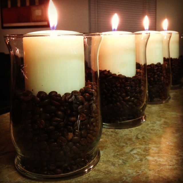 Kawa we wnętrzach &ndash; nastrojowo&hellip; świece i świeczniki