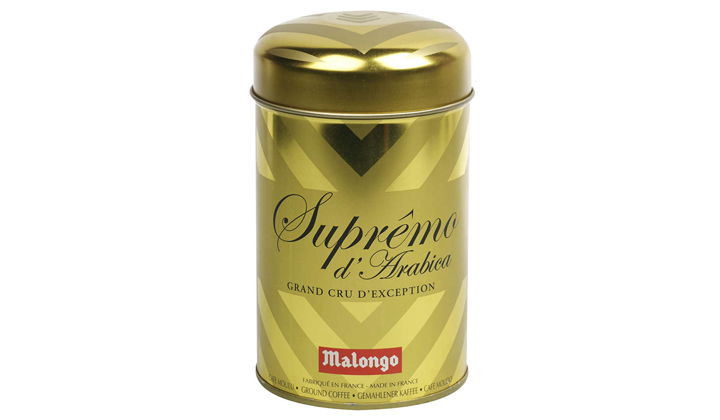 Kawa Supremo d' Arabica firmy Malongo (mielona)