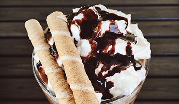 Syrop kawowy do lodów